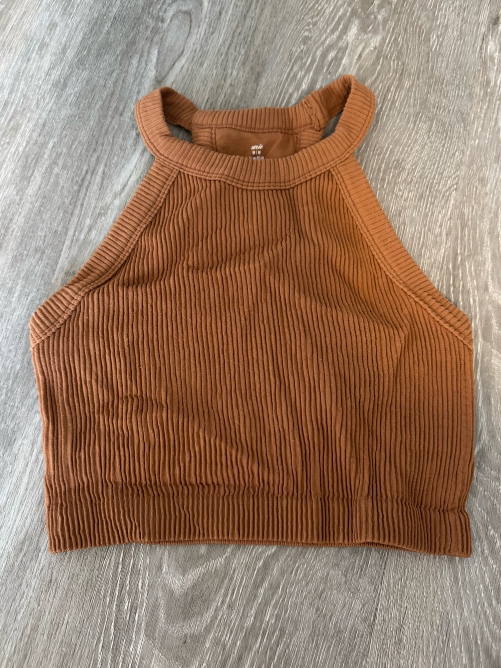 Women’s aerie Ribbed Halter Crop Top